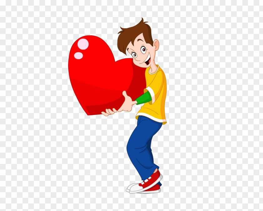 Holding The Heart Royalty-free Clip Art PNG