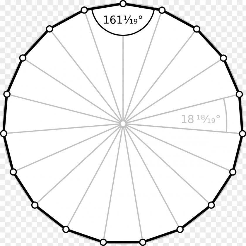 Polygon Map Regular Icosagon Internal Angle Dodecagon PNG