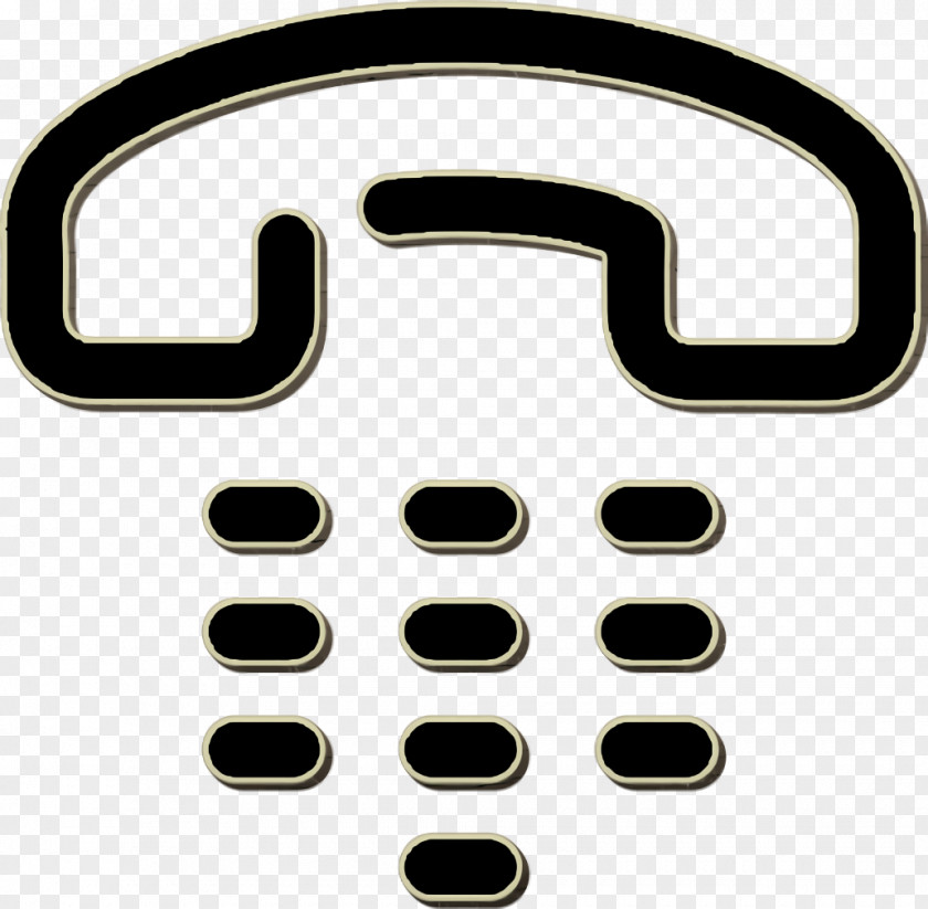 Creative Outlines Icon Telephone Phone PNG