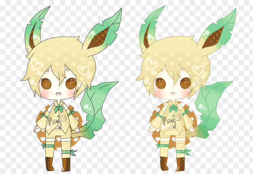 Leafeon Moe Anthropomorphism Evolutionary Line Of Eevee Pokémon Legendary Creature PNG