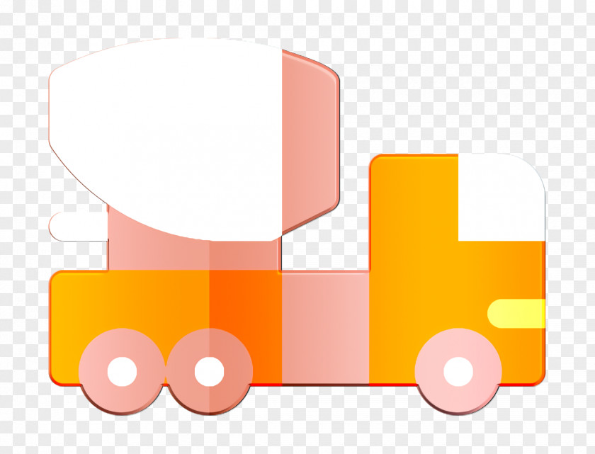 Mixer Truck Icon Transport PNG
