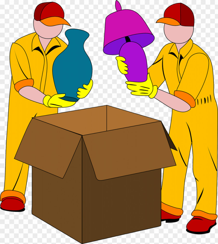 Moving Mover Packaging And Labeling Cardboard Box Clip Art PNG