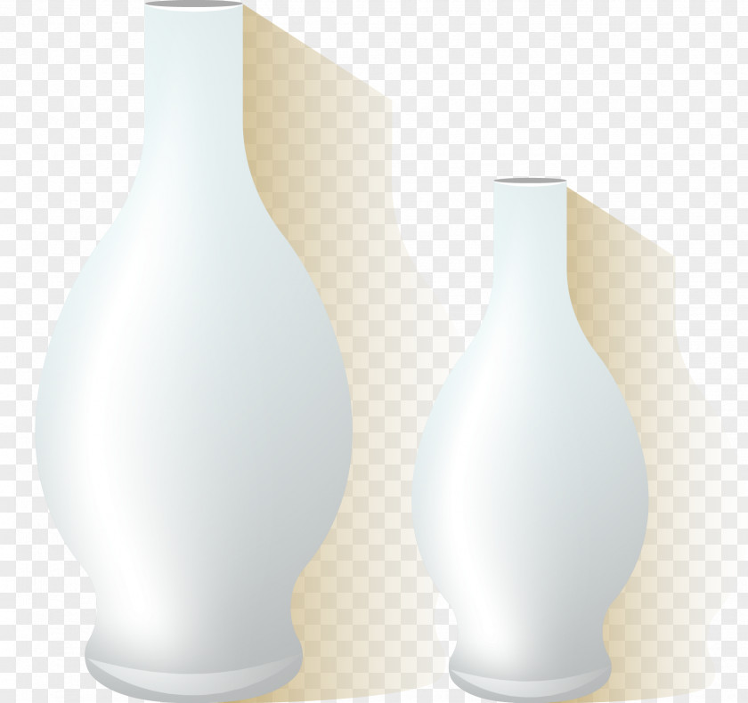 White Vase Ceramic PNG