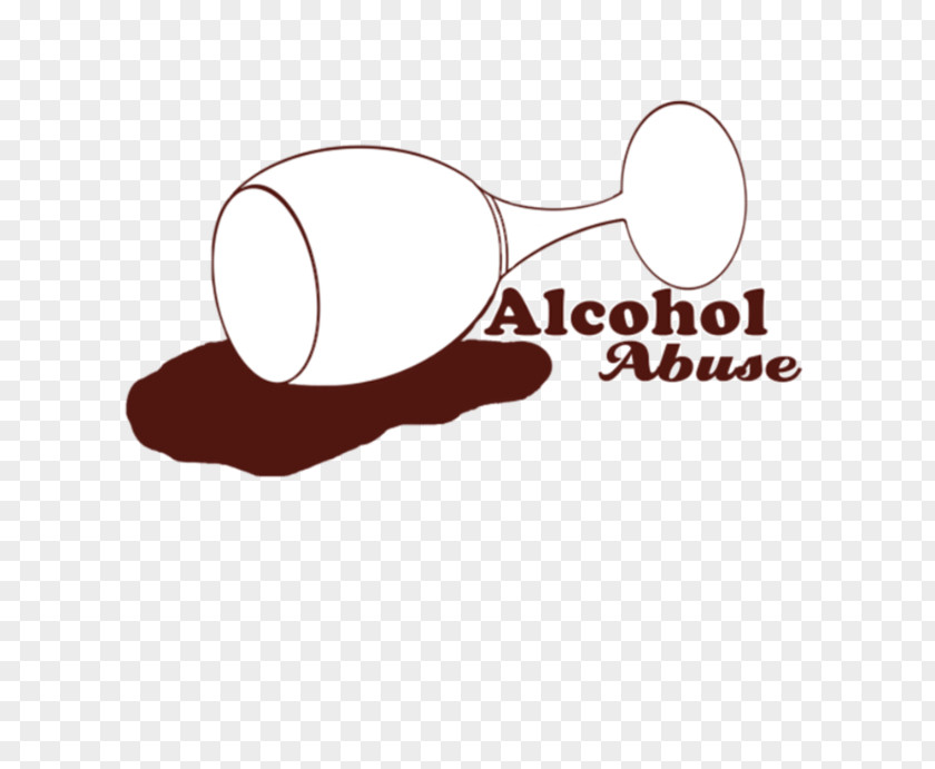 Alcohol Abuse Logo Font PNG