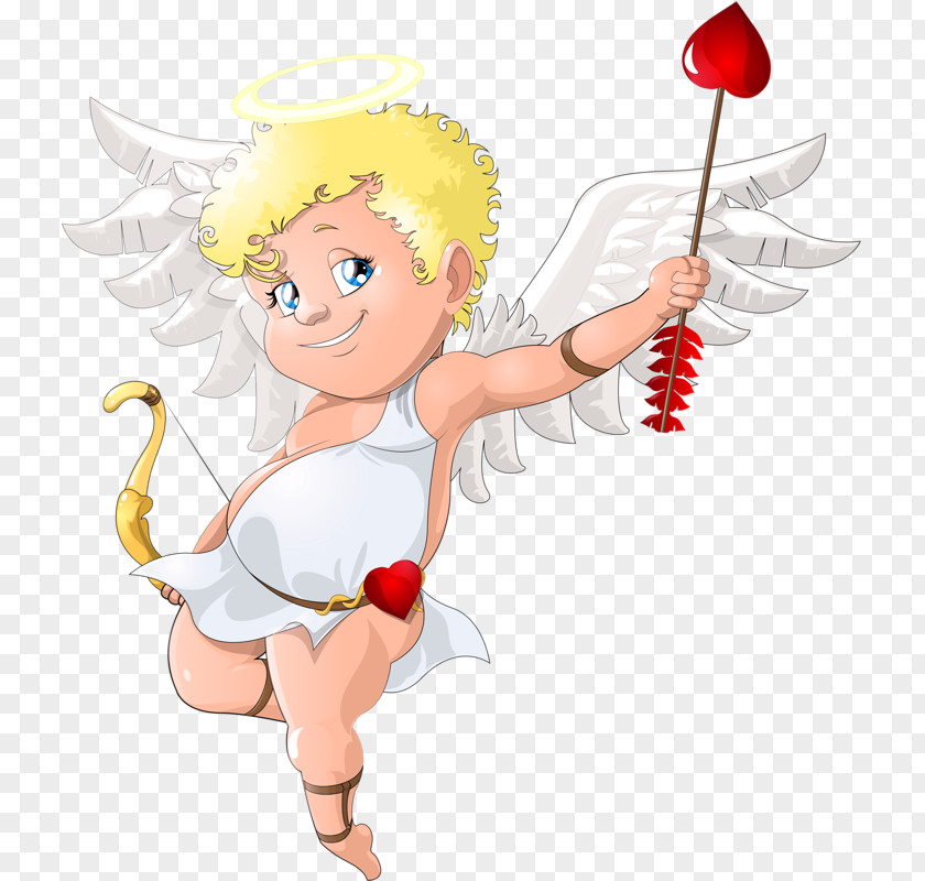 Angel Baby Cupid Illustration PNG