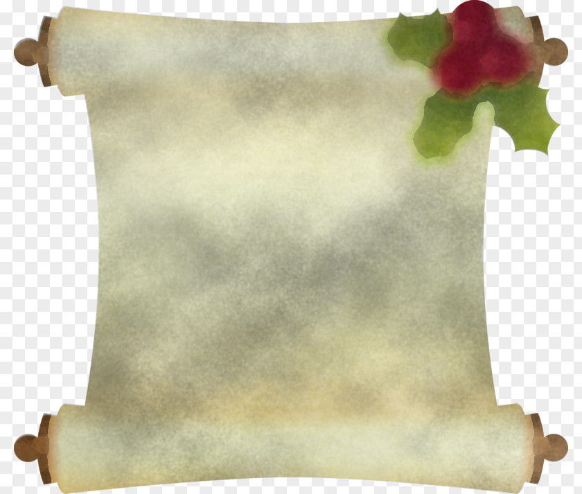 Green Scroll Throw Pillow Yellow Cushion PNG