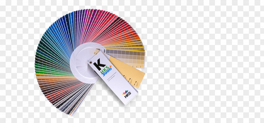 Group 14 Hydride HKS Color Chart Coated Paper PNG