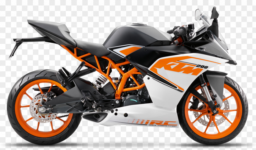 Motorcycle KTM RC 390 Sport Bike Yamaha YZF-R3 PNG