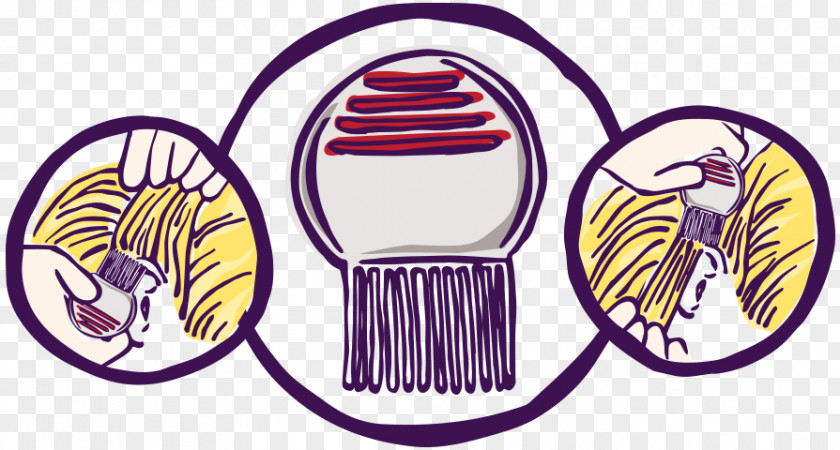 Natural Alternative Cartoon Nit Comb Clip Art Hair Care Illustration PNG