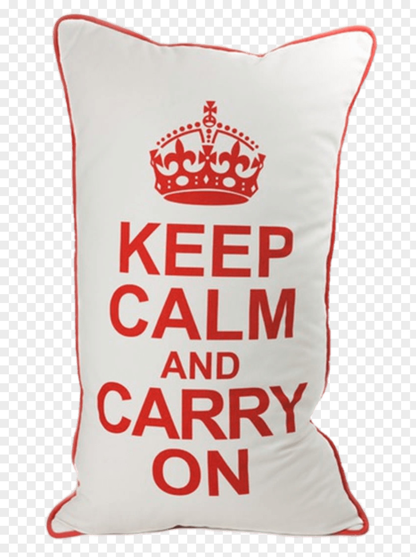 Pillow Keep Calm Red On White 14X24 Decorative Indoor / Outdoor, Throw Pillows,Polyester, By Lava Cushion Textile PNG