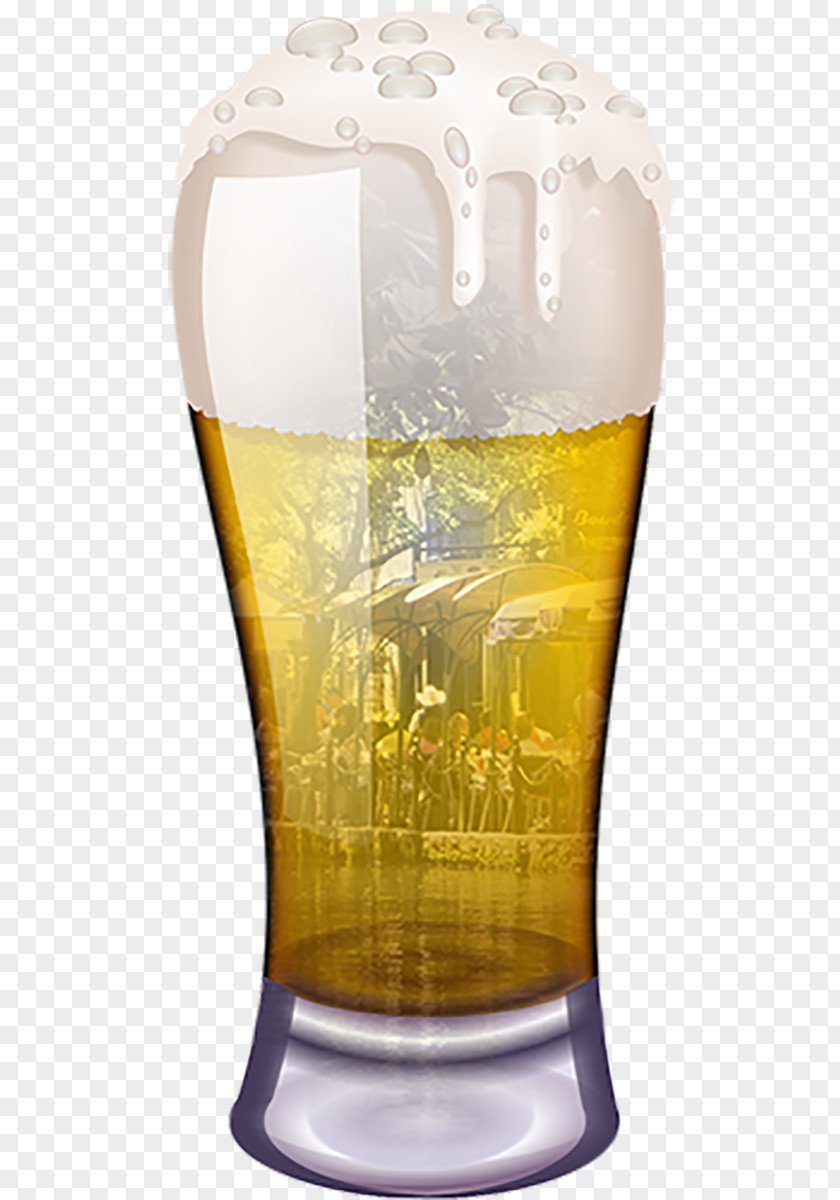 Beer Pint Glass Highball PNG