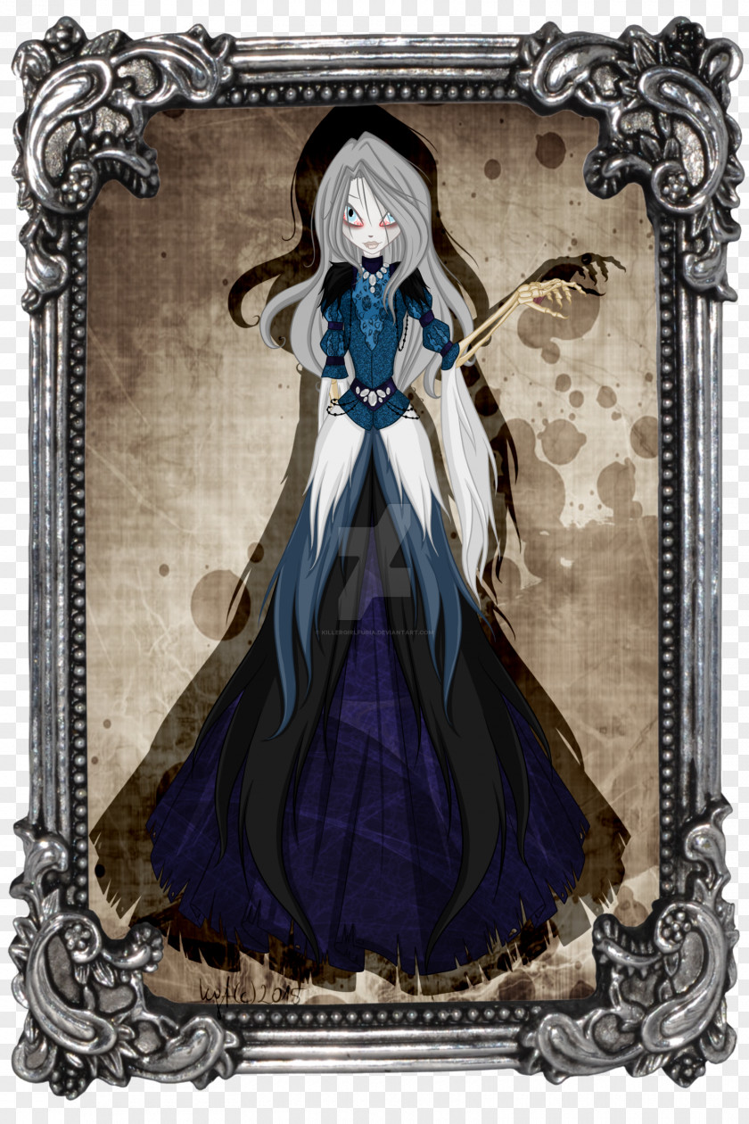 Lady Death IPad Air Costume Design Paper PNG