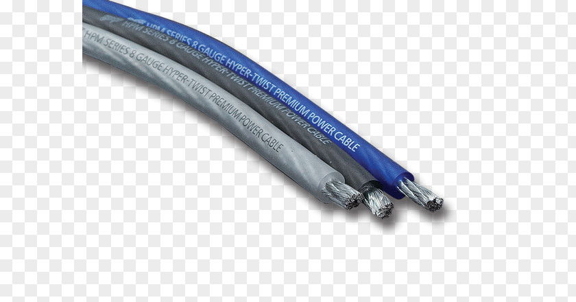 Power Cable Blue Loudspeaker Electrical Subwoofer Wire PNG