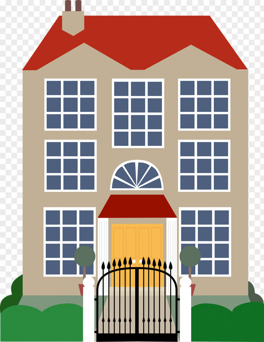 School Building House Mansion Clip Art PNG
