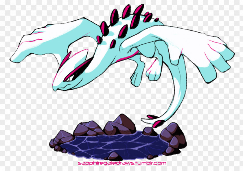 Shiny Lugia Drawing Digital Art Pokémon PNG