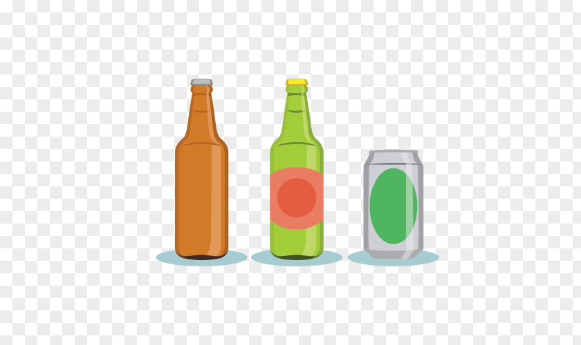 Vector Three Kinds Of Beer Bottles Bottle Wine Glass Heineken International PNG