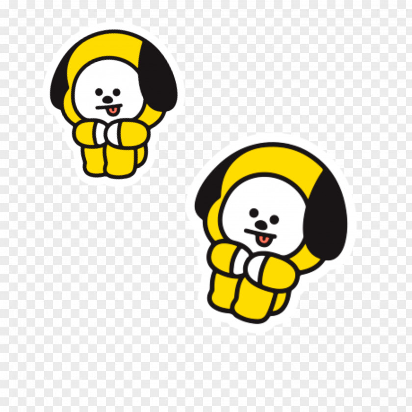 Con Chim Guillemot BTS Image Line Friends Drawing Sticker PNG