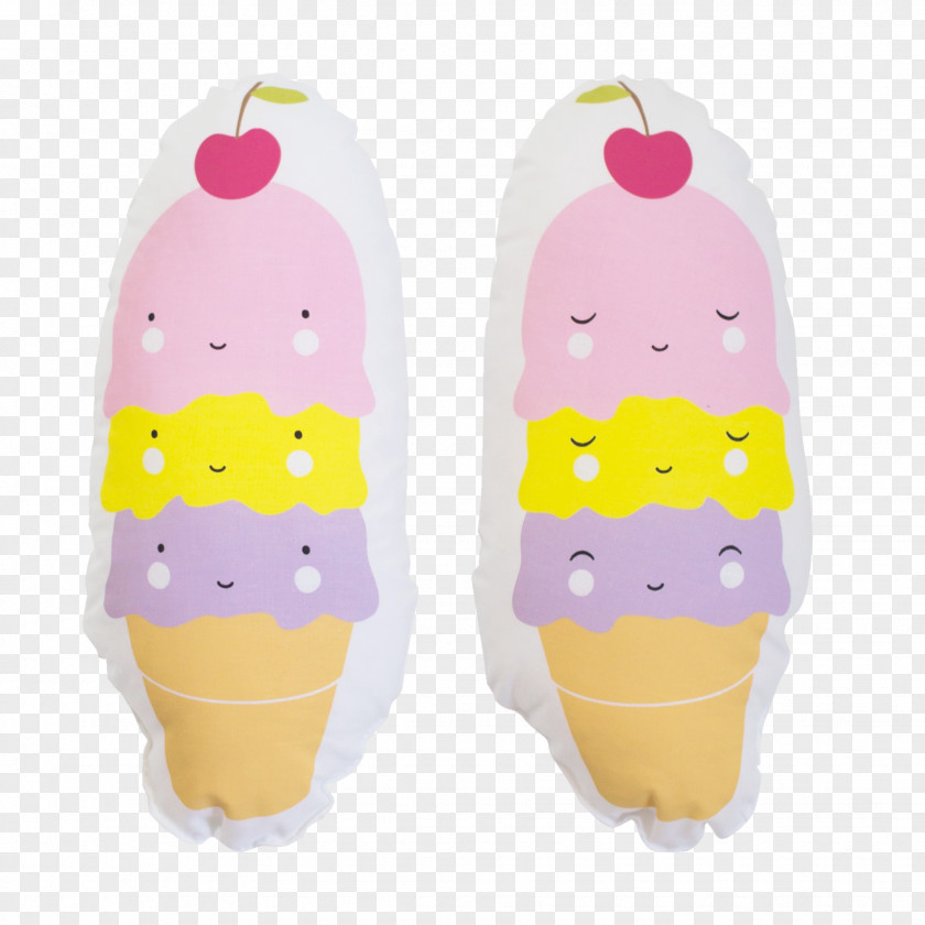 Lovely Small Paper Cushion Ice Cream Cones Pop PNG