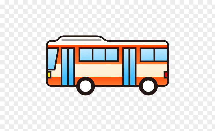 School Bus Trolleybus Emoji Public Transport PNG
