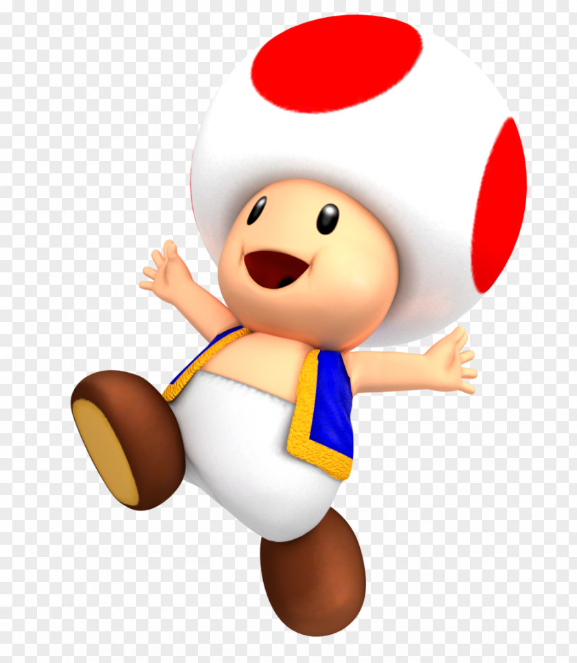 Toad From Mario DeviantArt Digital Art Party: Island Tour Artist PNG