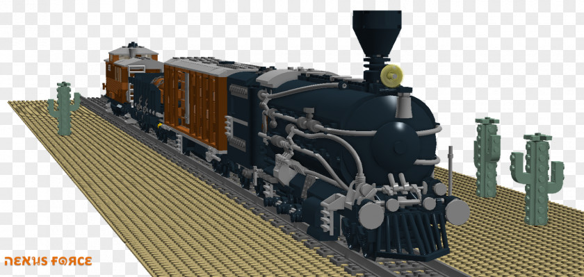 Train Lego Trains Rail Transport Steam Locomotive PNG