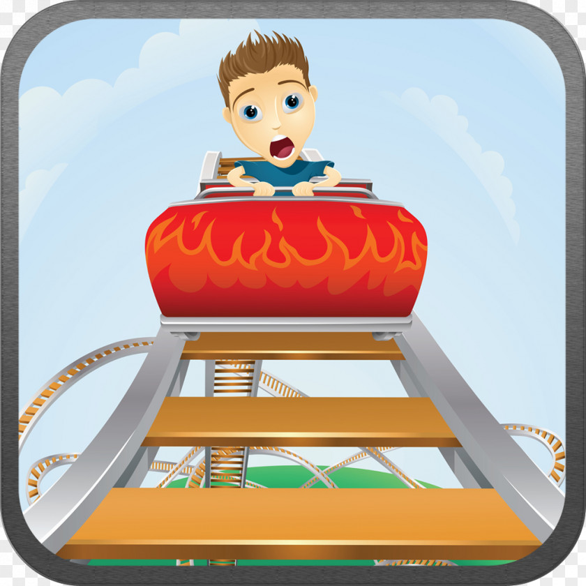 Amusement Park Roller Coaster Clip Art PNG