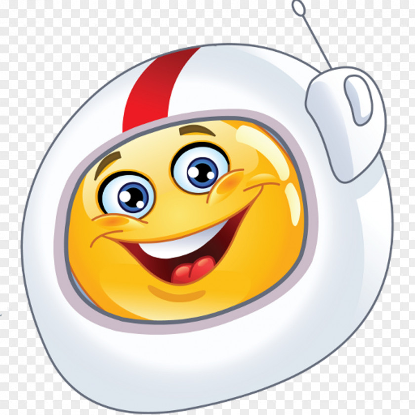 Astronaut Emoticon Smiley Clip Art PNG