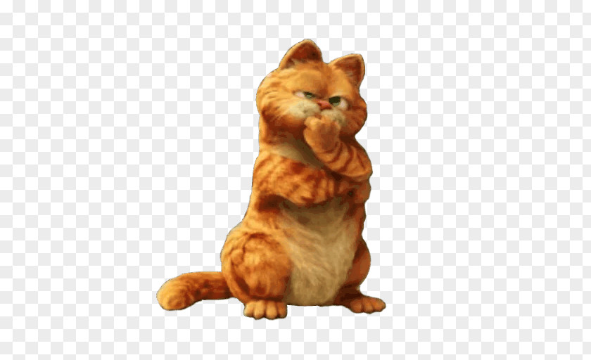 Cat Tabby Garfield I Got You (I Feel Good) PNG