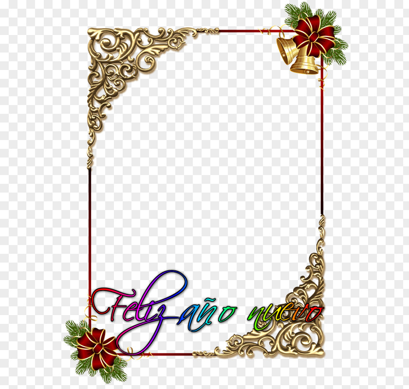 Christmas Borders And Frames Ornament Picture Clip Art PNG