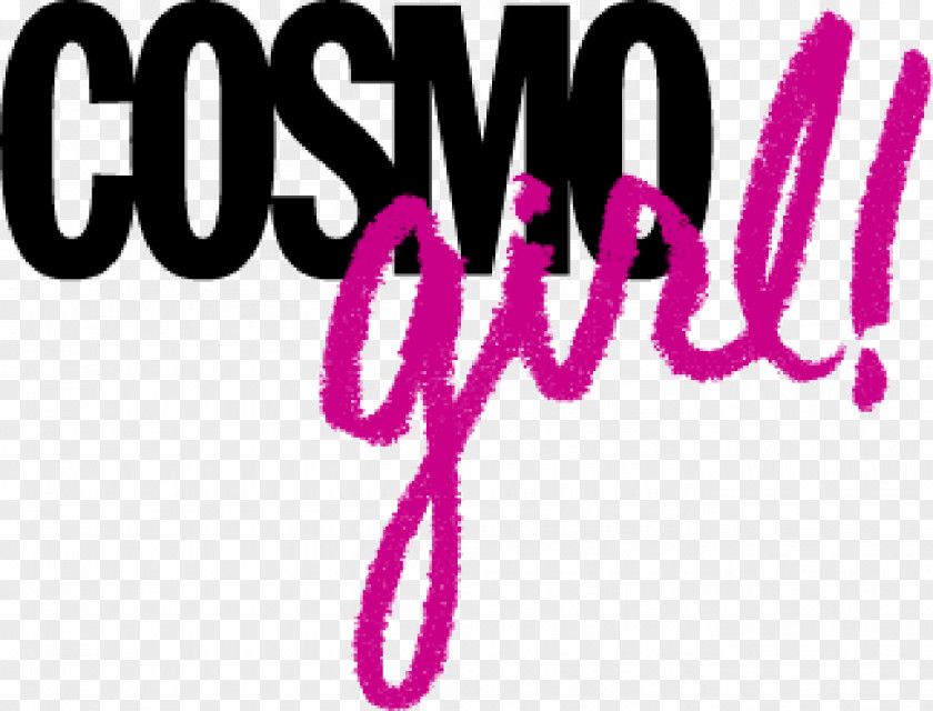 Magazine Logo Cosmogirl Graphic Designer PNG