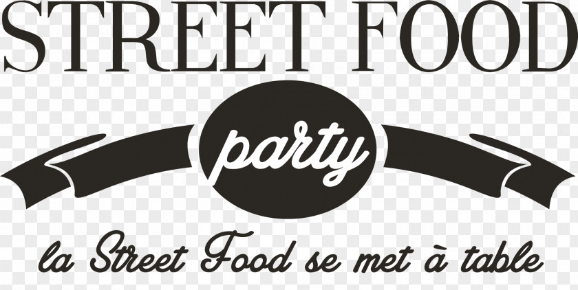 Party Street Food Restaurant Logo PNG