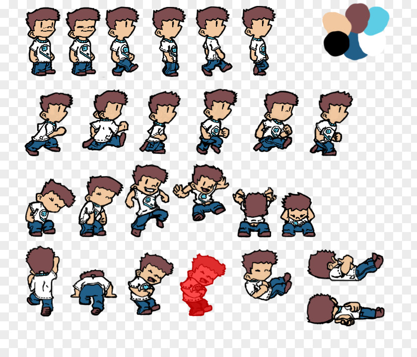 Sheet Sprite Animation Clip Art PNG