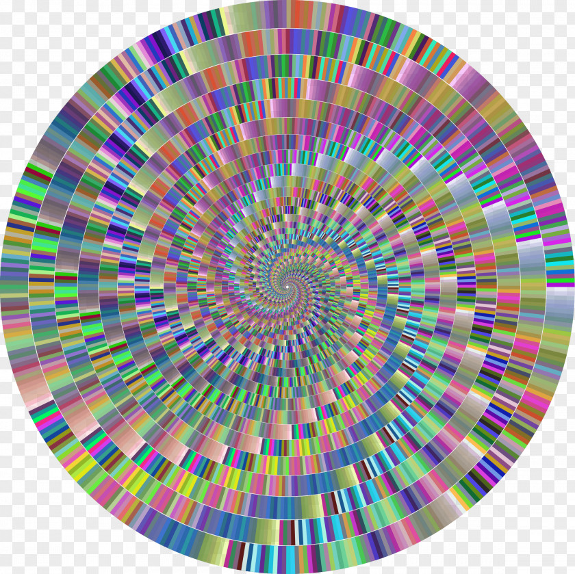 Circle Spiral Concentric Objects PNG