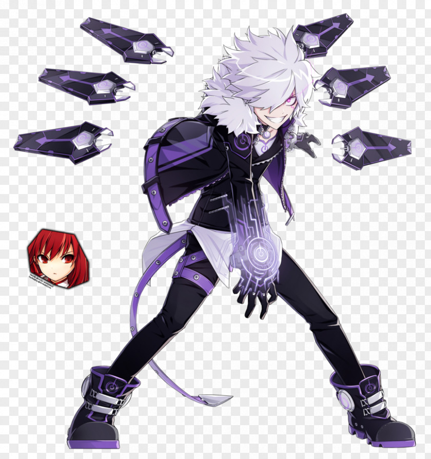 Coc Elsword Psychic Elesis Character Magic PNG