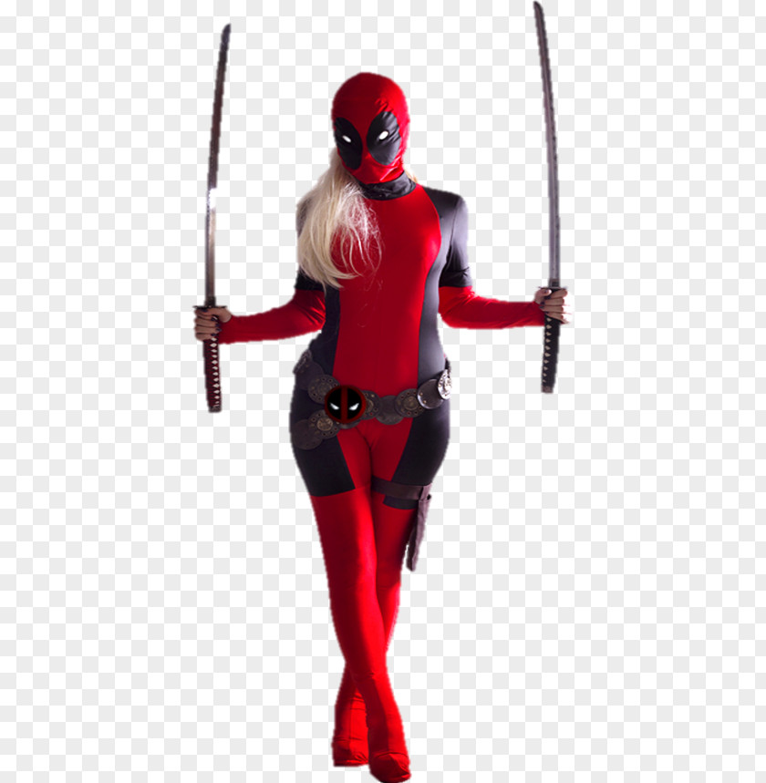 Deadpool Costume Cosplay X-Men Marvel Comics PNG