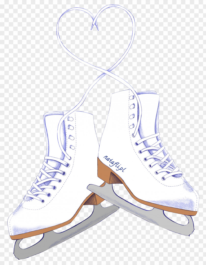 Ice Skates Sporting Goods Hockey Equipment Figure Skate Footwear Shoe PNG
