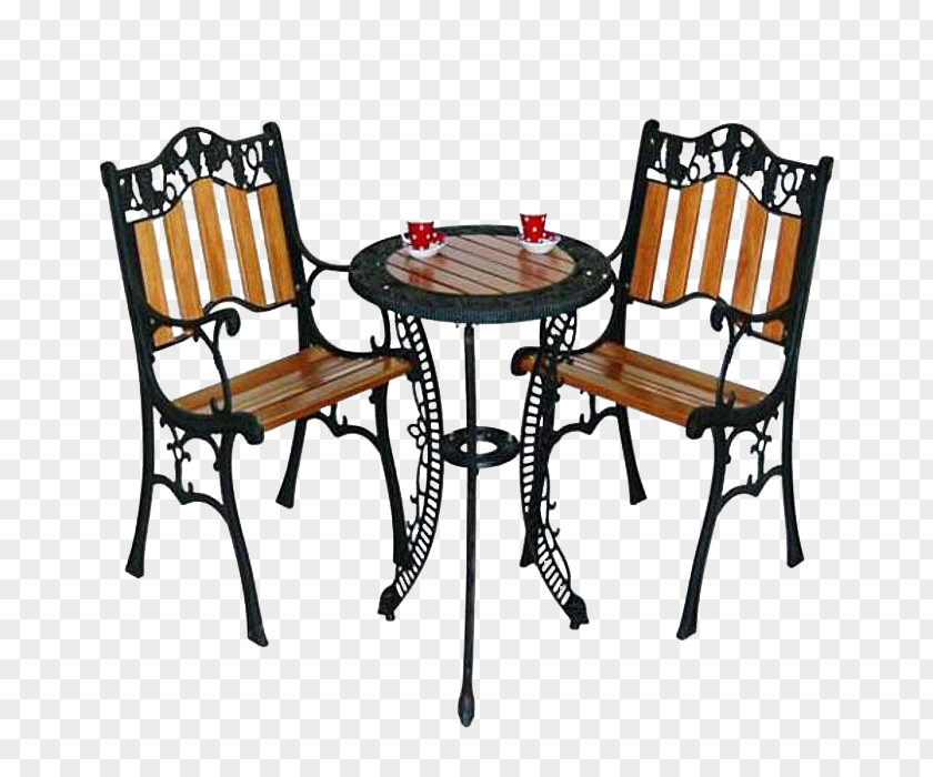 Patio Table Chair Garden Furniture PNG