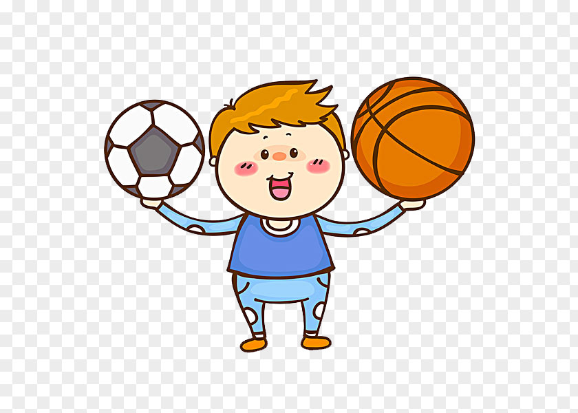The Boy With Ball Football Drawing Clip Art PNG