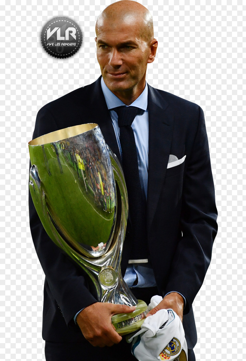Zinedine Zidane Real Madrid C.F. UEFA Super Cup Coach La Liga PNG