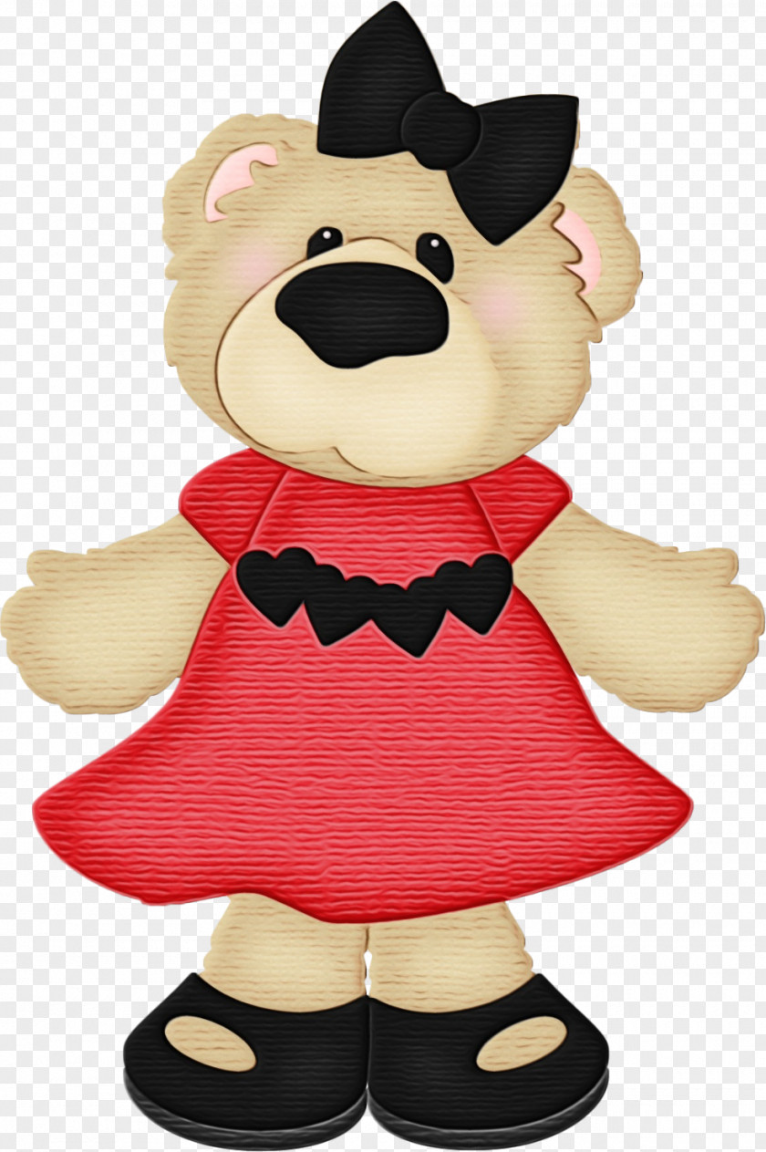 Animation Mascot Teddy Bear PNG