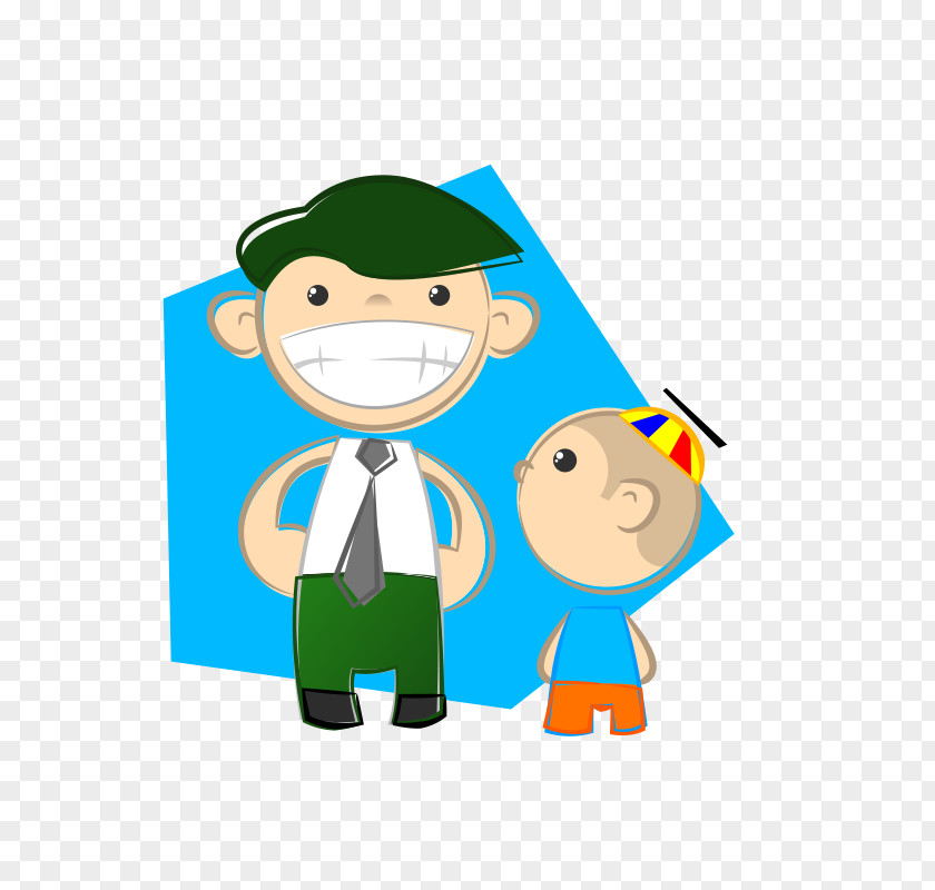 Child Father Cartoon Clip Art PNG