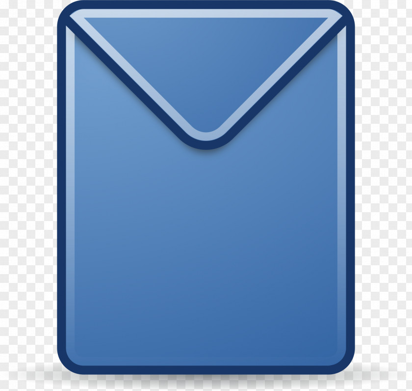 Envelope Mail Letter Blue PNG