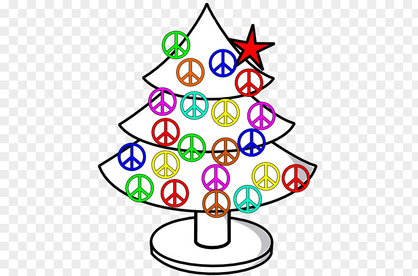Holiday Signage Santa Claus Christmas Peace Symbols Clip Art PNG