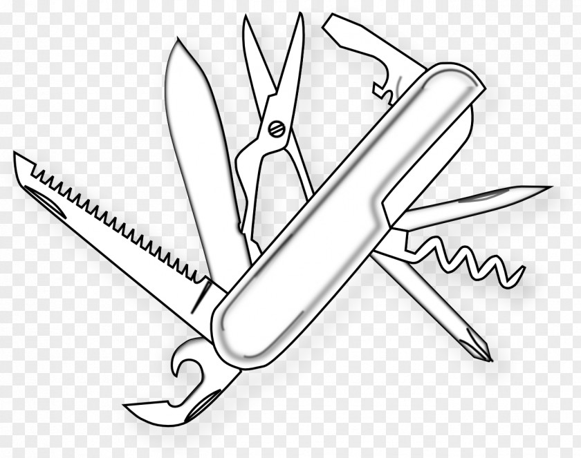 Knives Swiss Army Knife Drawing Pocketknife Clip Art PNG
