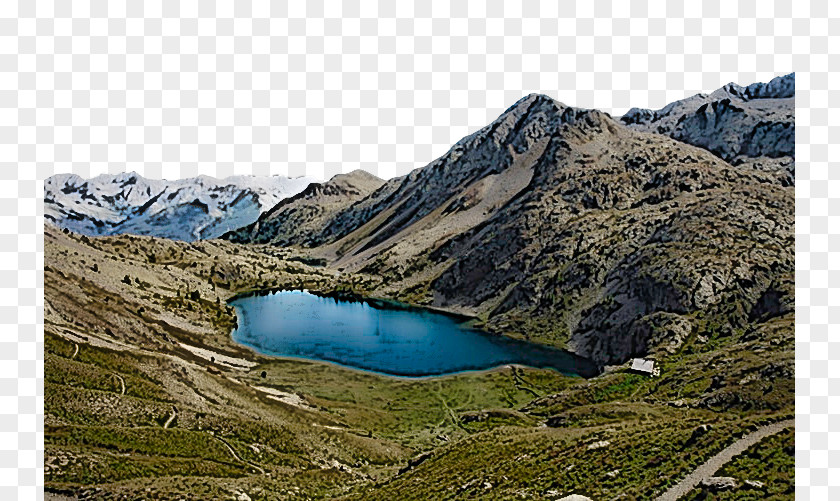 Mountainous Landforms Tarn Mountain Lake Highland PNG