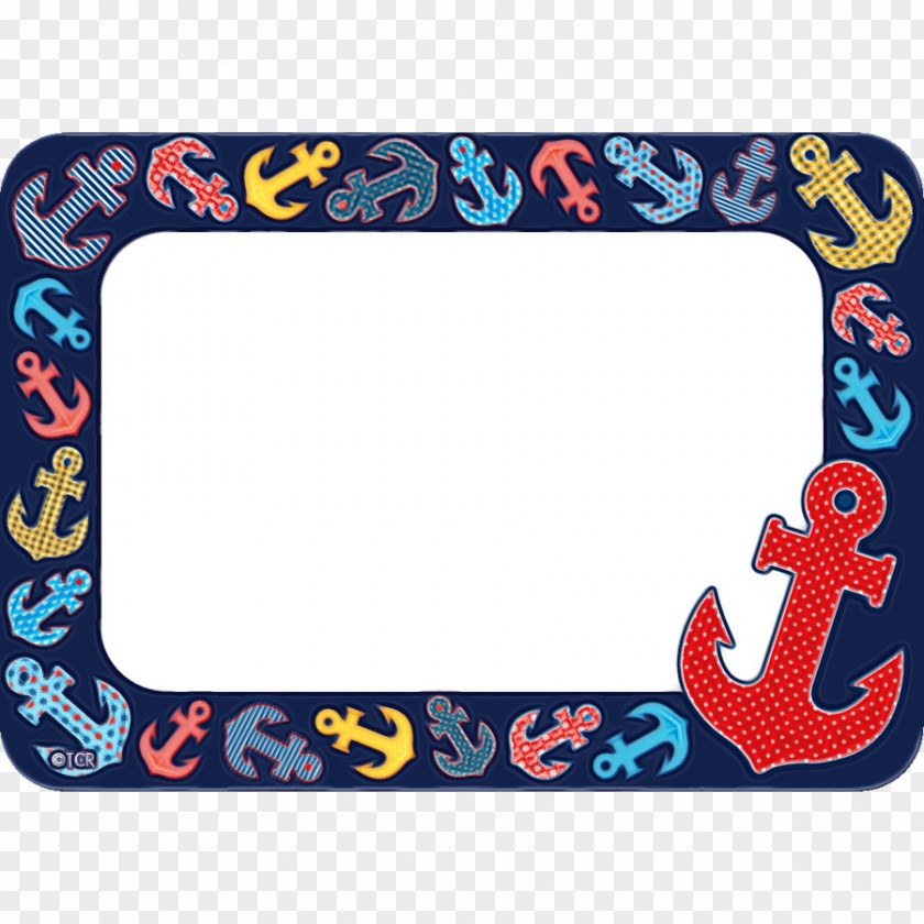 Serveware Rectangle Name Tag Background PNG