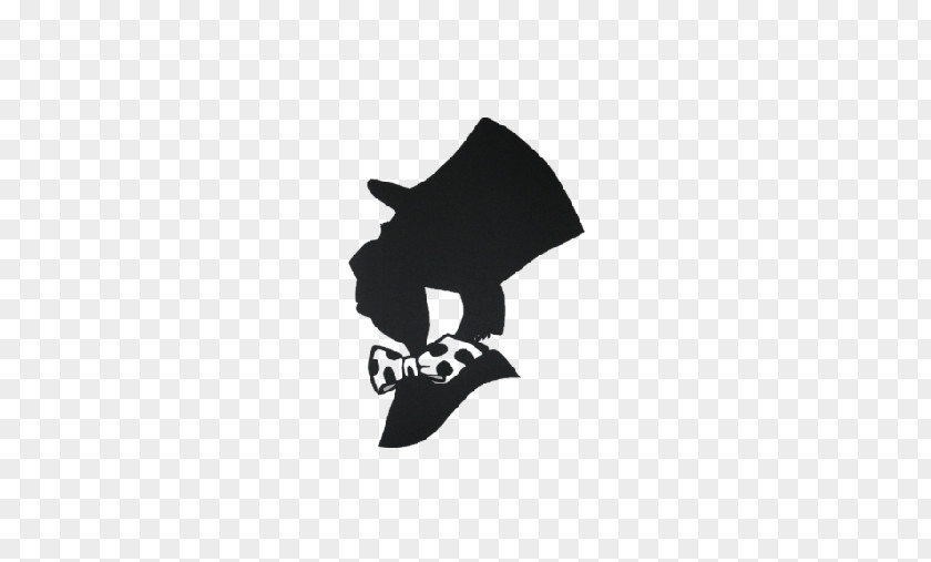 Silhouette Mad Hatter Alice's Adventures In Wonderland March Hare Tea PNG
