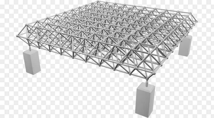Space Frame Truss Structure Framing Steel PNG