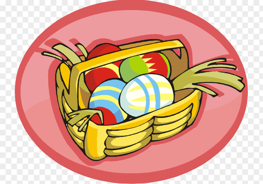 Symbol Yellow Easter Egg Background PNG