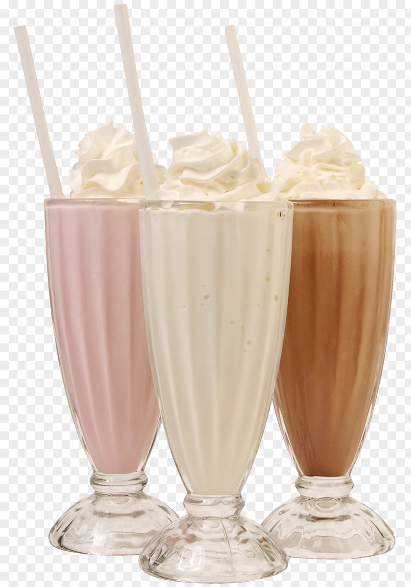 Three Cups Of Milk Tea Cover Ice Cream Material Free To Pull Neapolitan Milkshake Soft Drink PNG